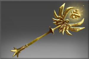 Inscribed Golden Staff of Perplex
